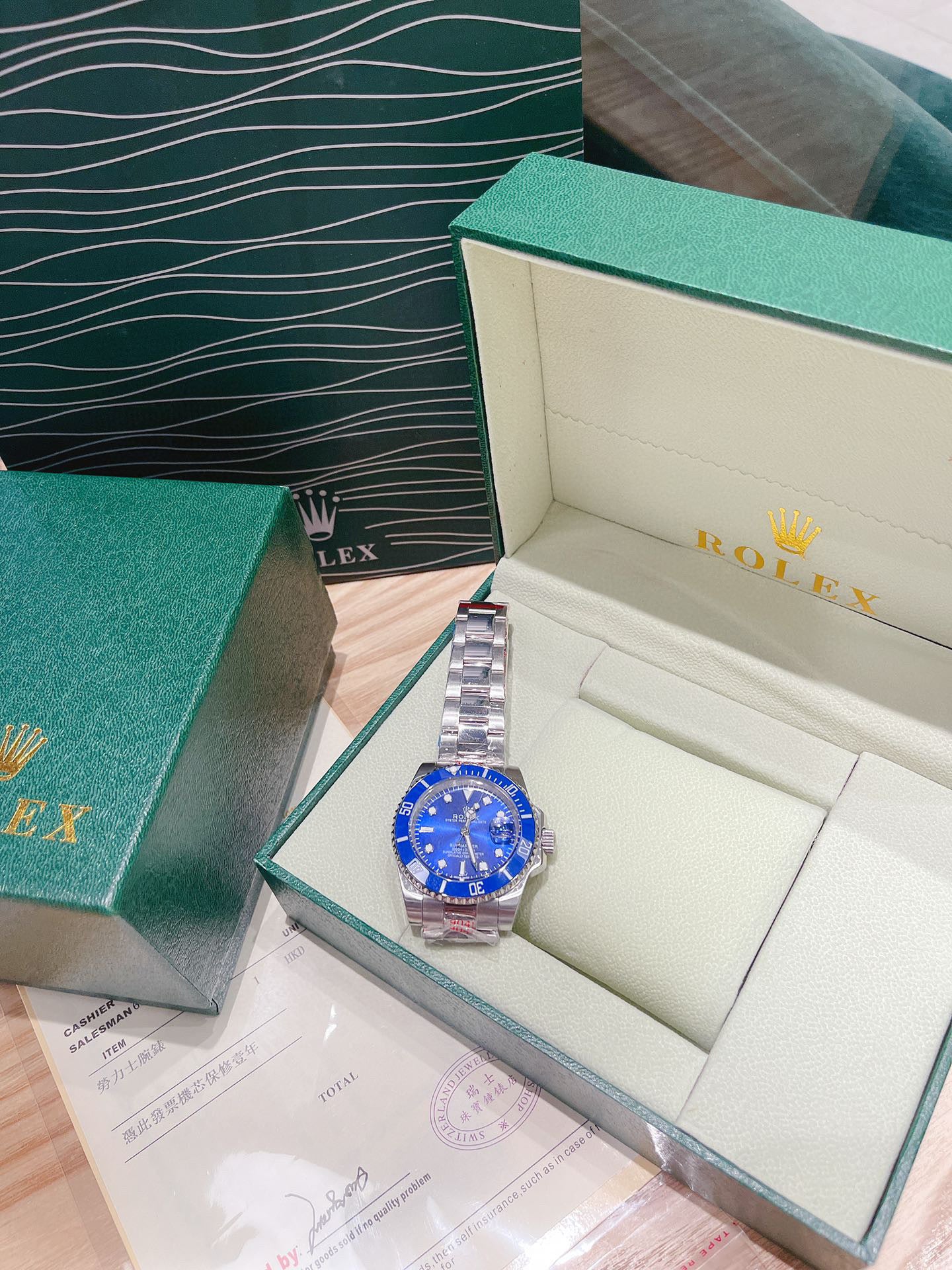ROLEX SUBMARINER BLUE