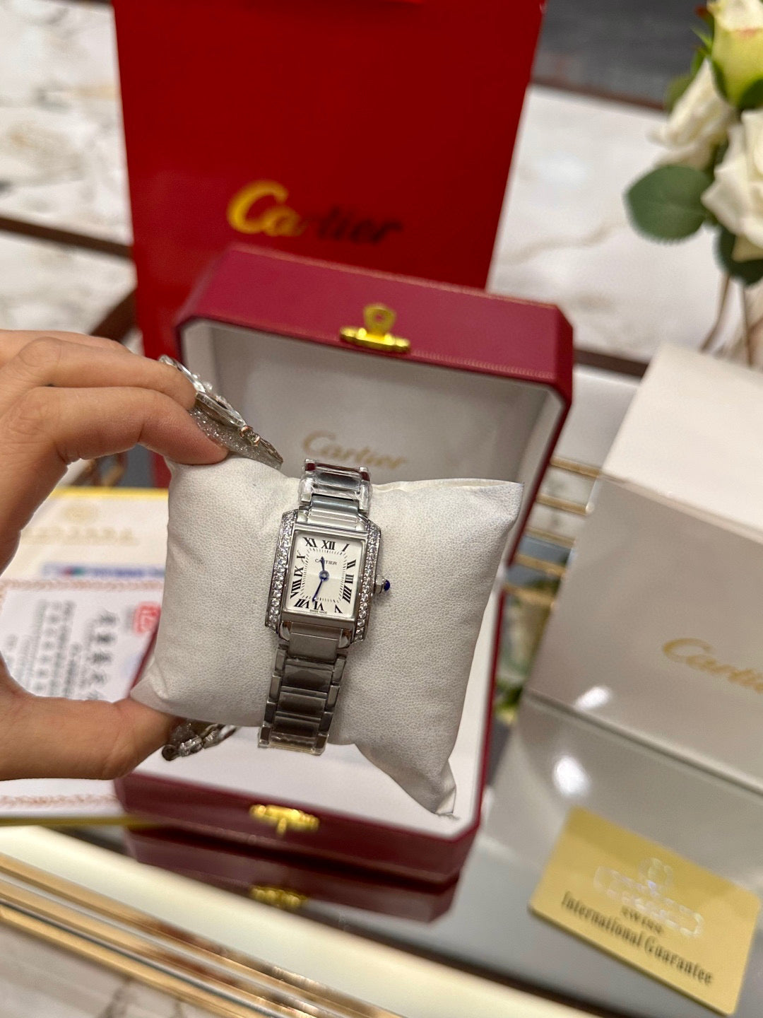 CARTIER SANTOS WOMAN