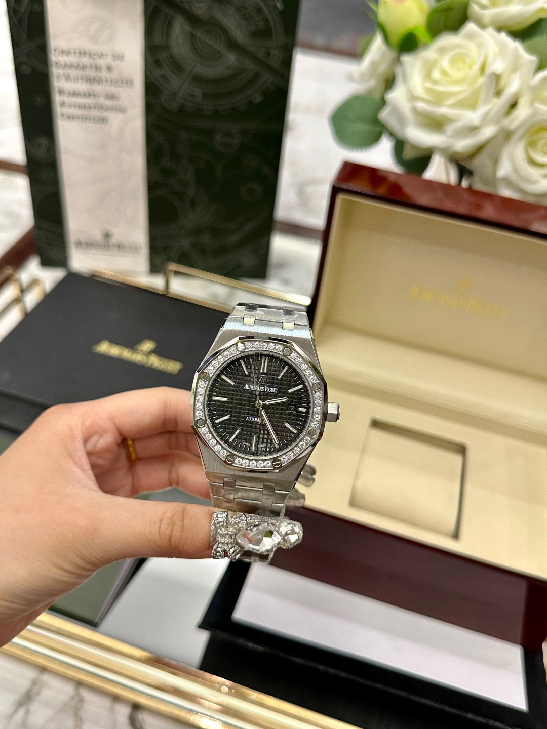 AUDEMARS PIGUET DIAMONDS DIAL