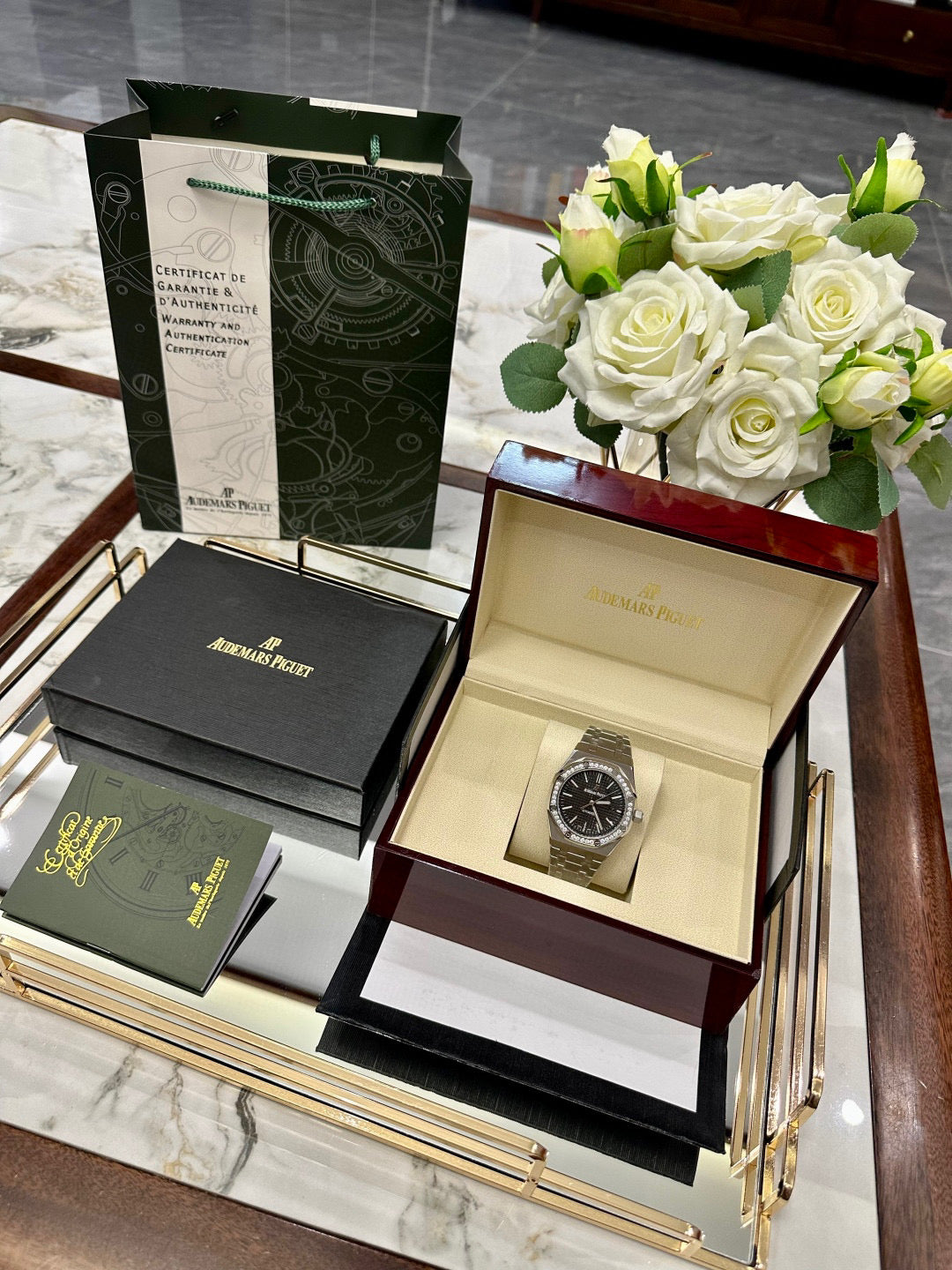 AUDEMARS PIGUET DIAMONDS DIAL